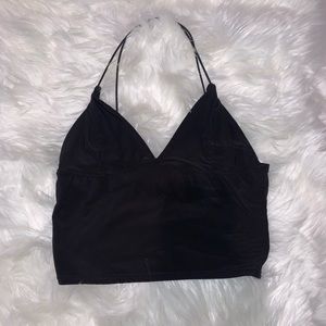Black Crop Top